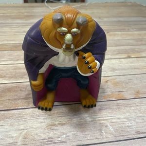 Beauty and the beast vintage med size toy